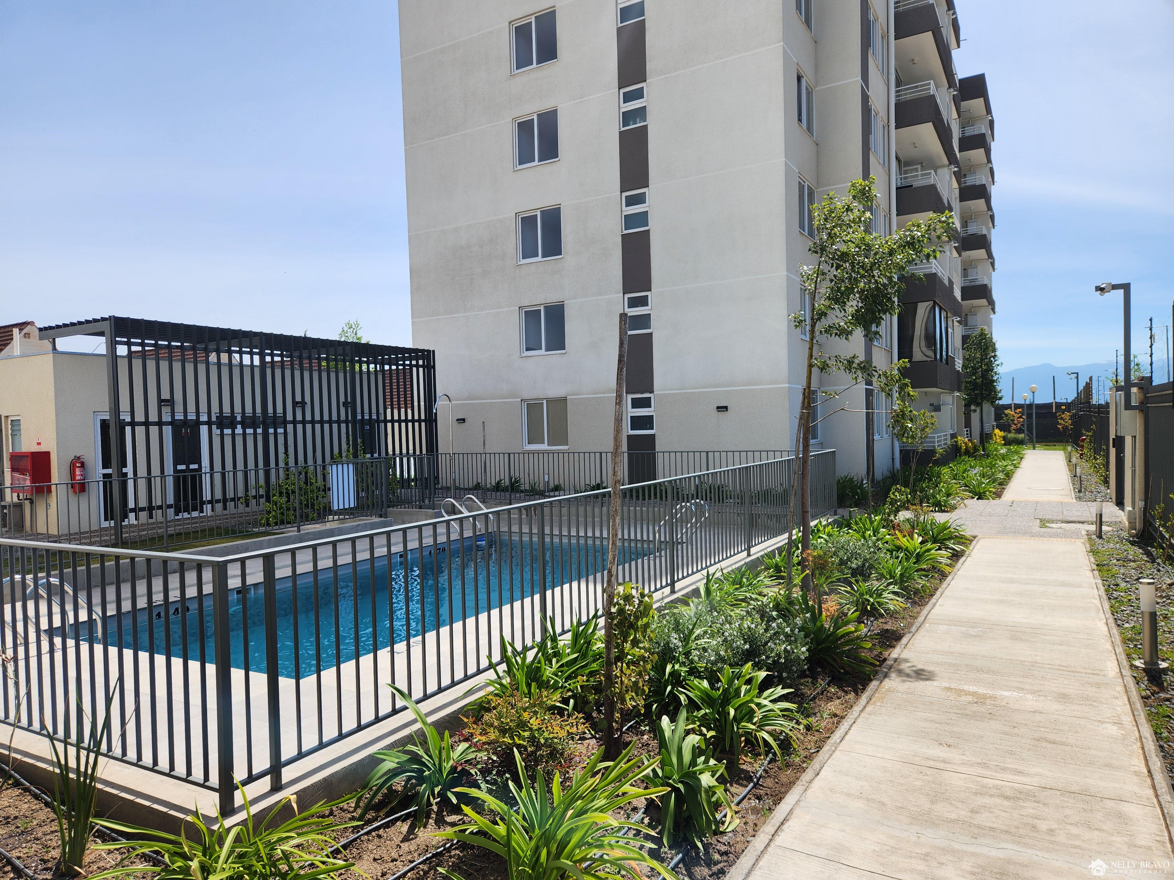 Se arrienda departamento NUEVO en Condominio Santa Blanca, Rancagua