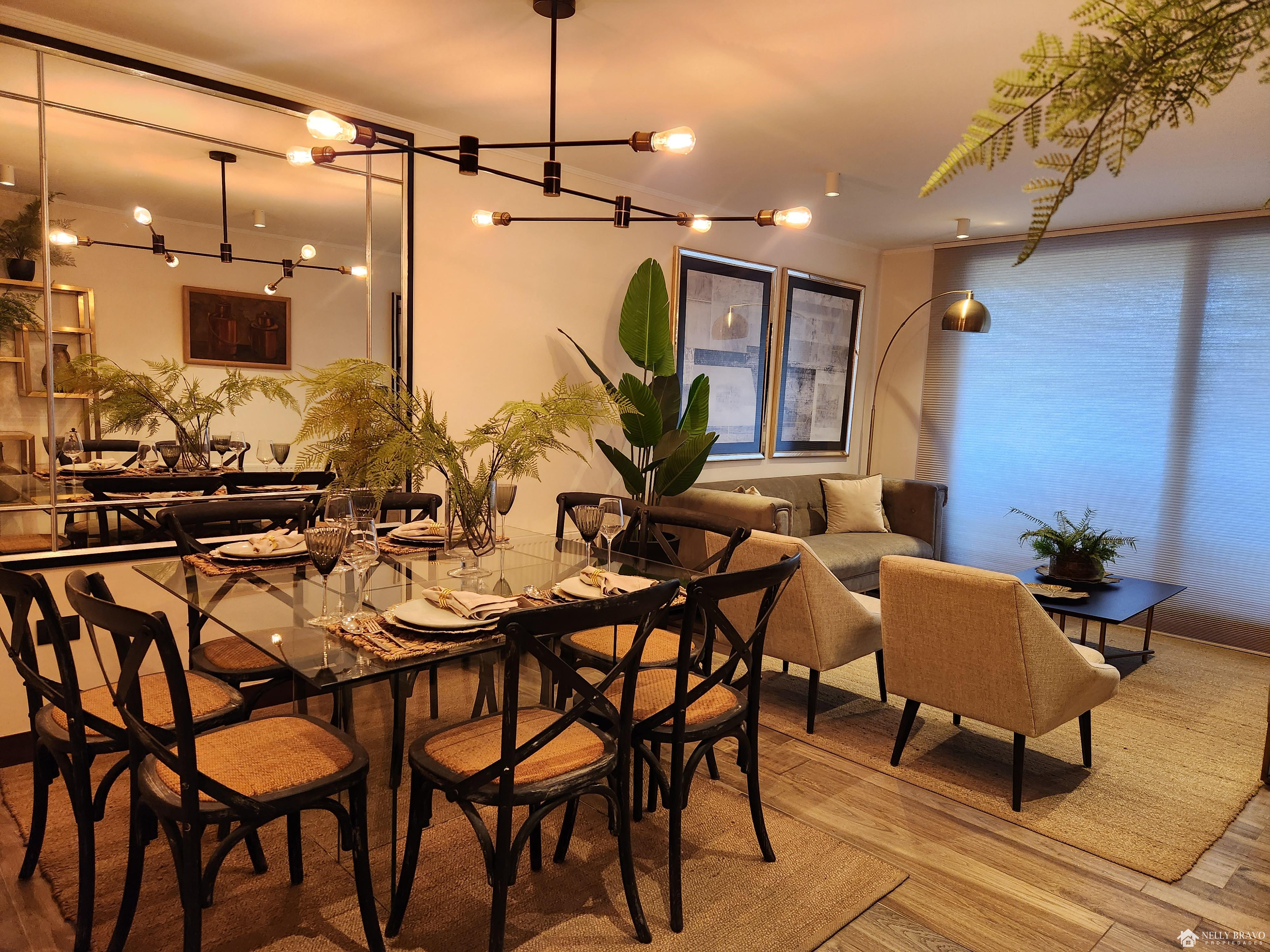 Se arrienda departamento amoblado en Edificio Plaza Triana, Rancagua